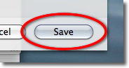 Click Save in Viscosity